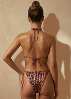 Pink Orchid-Tiger Tanga Bottom