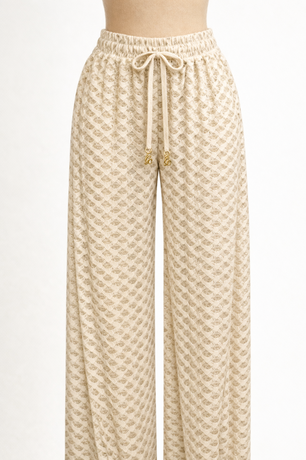Gold Rush Beach Pants (White)