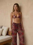 Pink Orchid-Orchid-Beach Pants