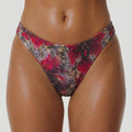Pink Orchid-Orchid High Leg Bottom