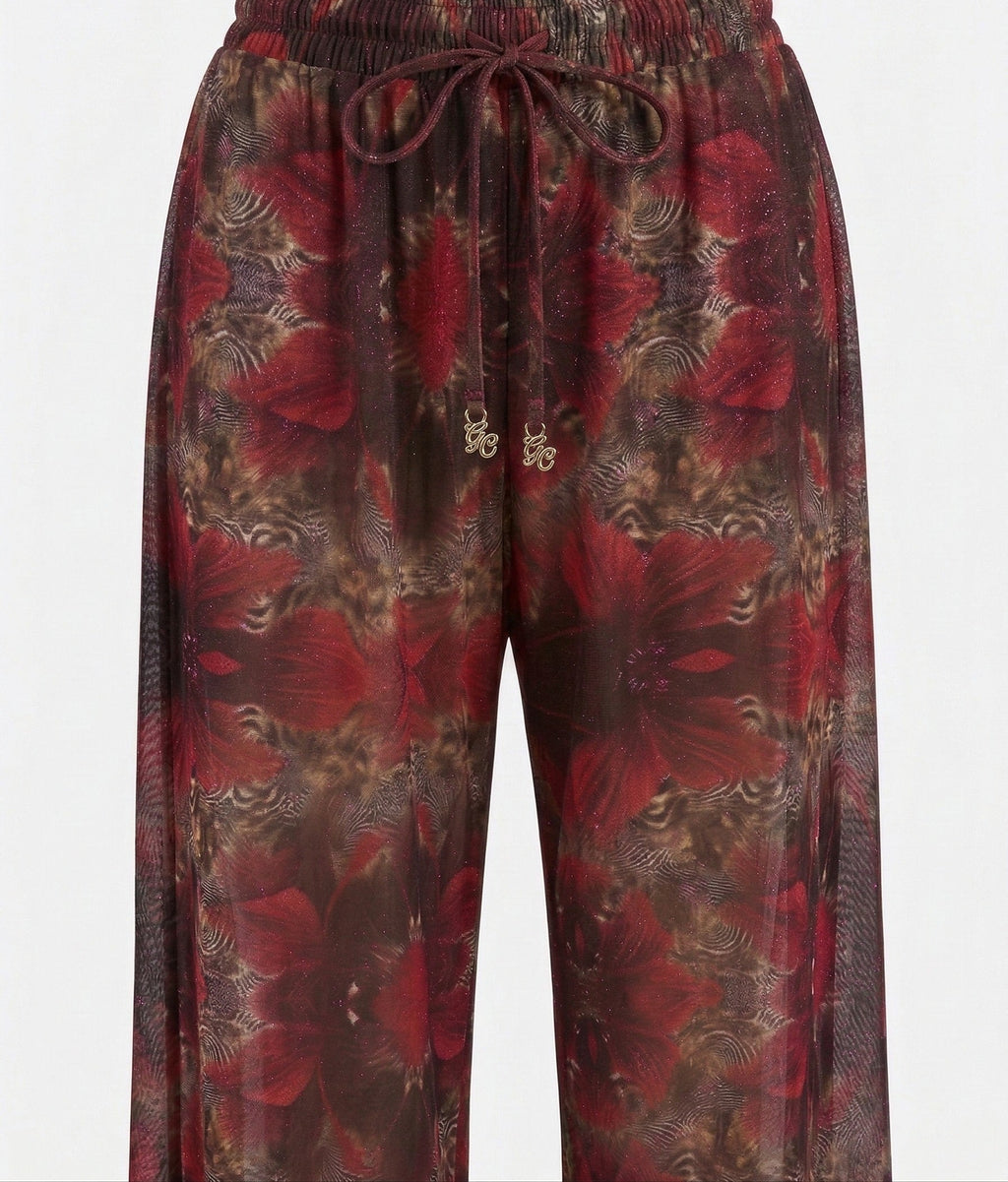 Pink Orchid-Orchid-Beach Pants