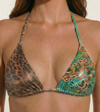 Jungle Fever - Emerald/Leopard Triangle Push-Up